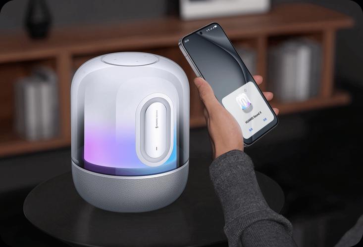 huawei sound x4智能音箱亮相,智慧幻彩灯效加持